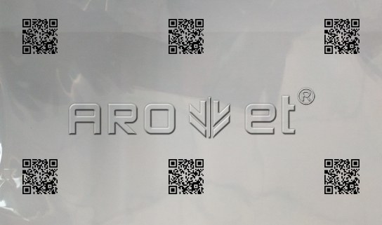 mg冰球突破A-one高速UV喷码机在PE膜上喷二维码